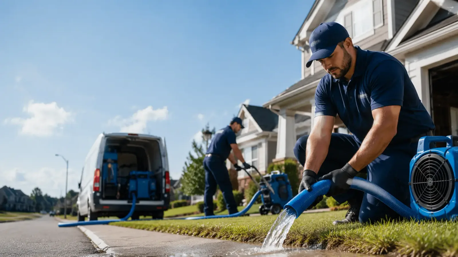Flood Damage Restoration in Winger, MN